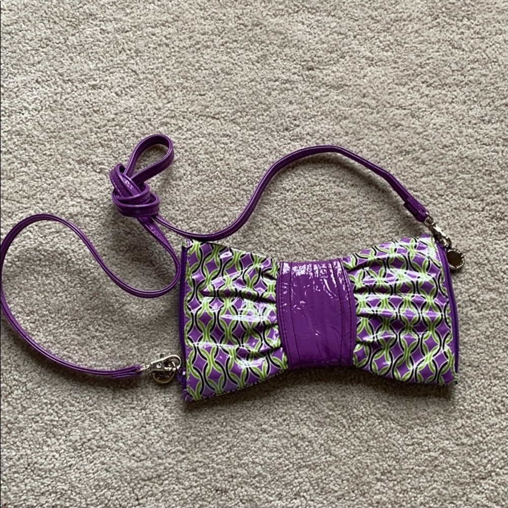 Vera Bradley Frill small bow crossbody bag